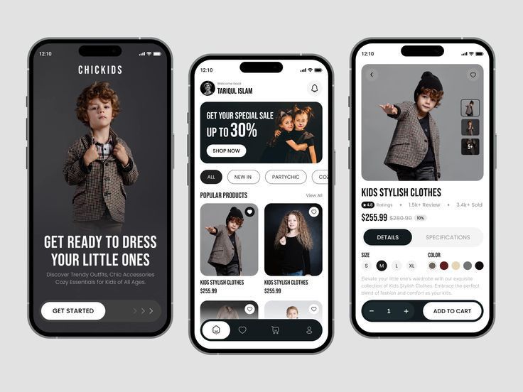 App interface preview